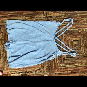 Blue tank top